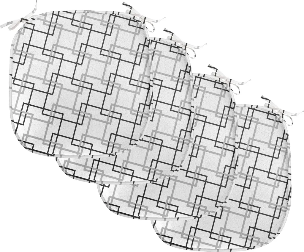 Offerta Set 4 Cuscini ABAKUHAUS 40x40 Geometrici per Sedie
