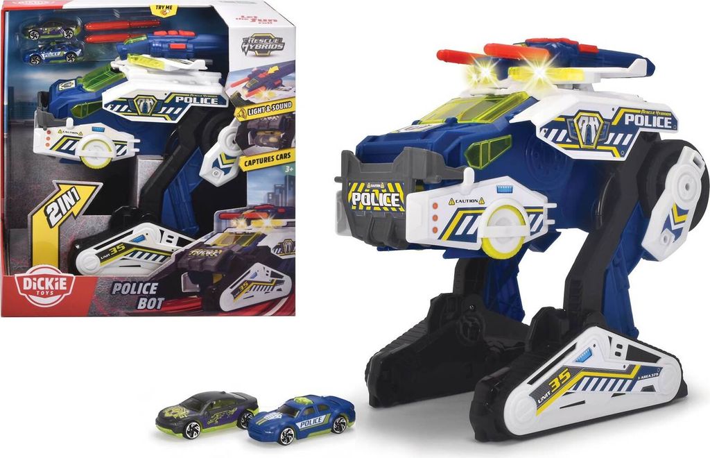 DICKIE Polizei Boot 203794001 Spielzeugboot Produktbild 