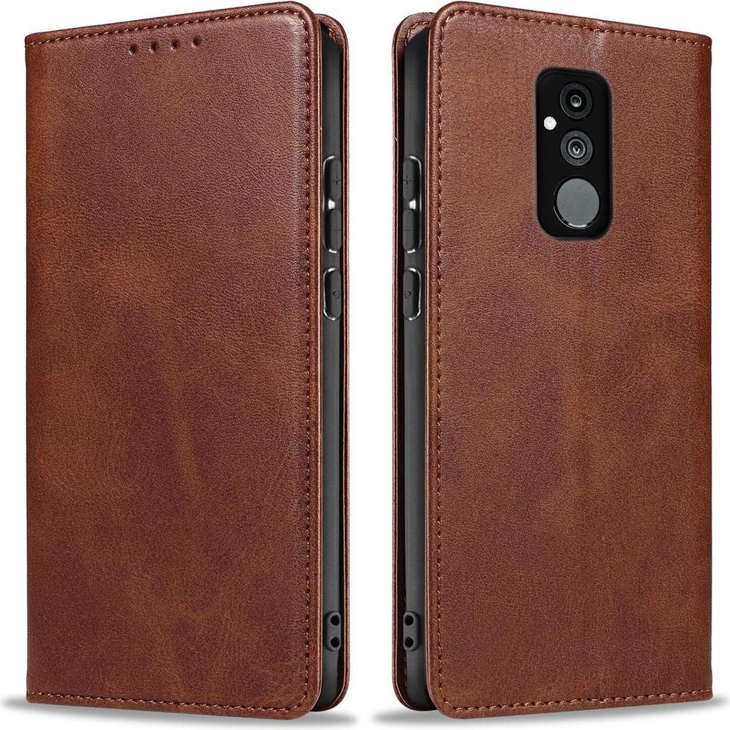 Handyhülle für Huawei P20 Lite Kunstleder Flip Cover Hülle Produktbild 
