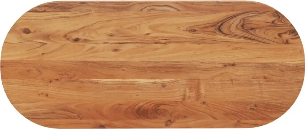 Piano per Tavolo 100x40x3.8 cm Acacia Massiccia Ovale | Offerta 2025