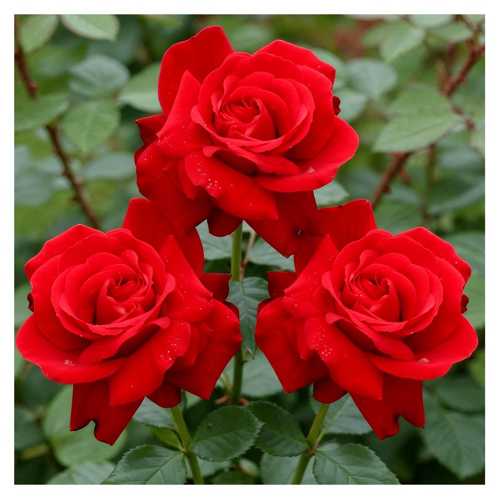 Rosen pflanzen (1 duftende Pflanze), winterharte mehrjährige Stauden für Garten und Topf