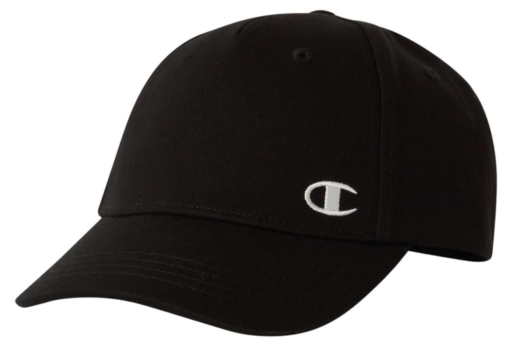 Champion Baseball Cap Schwarz aus Baumwolle mit gebogenem Produktbild 