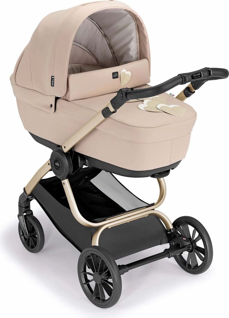 Kombi-Kinderwagen Techno Babila 2in1 | Mehr Farben verfügbar | klappbar