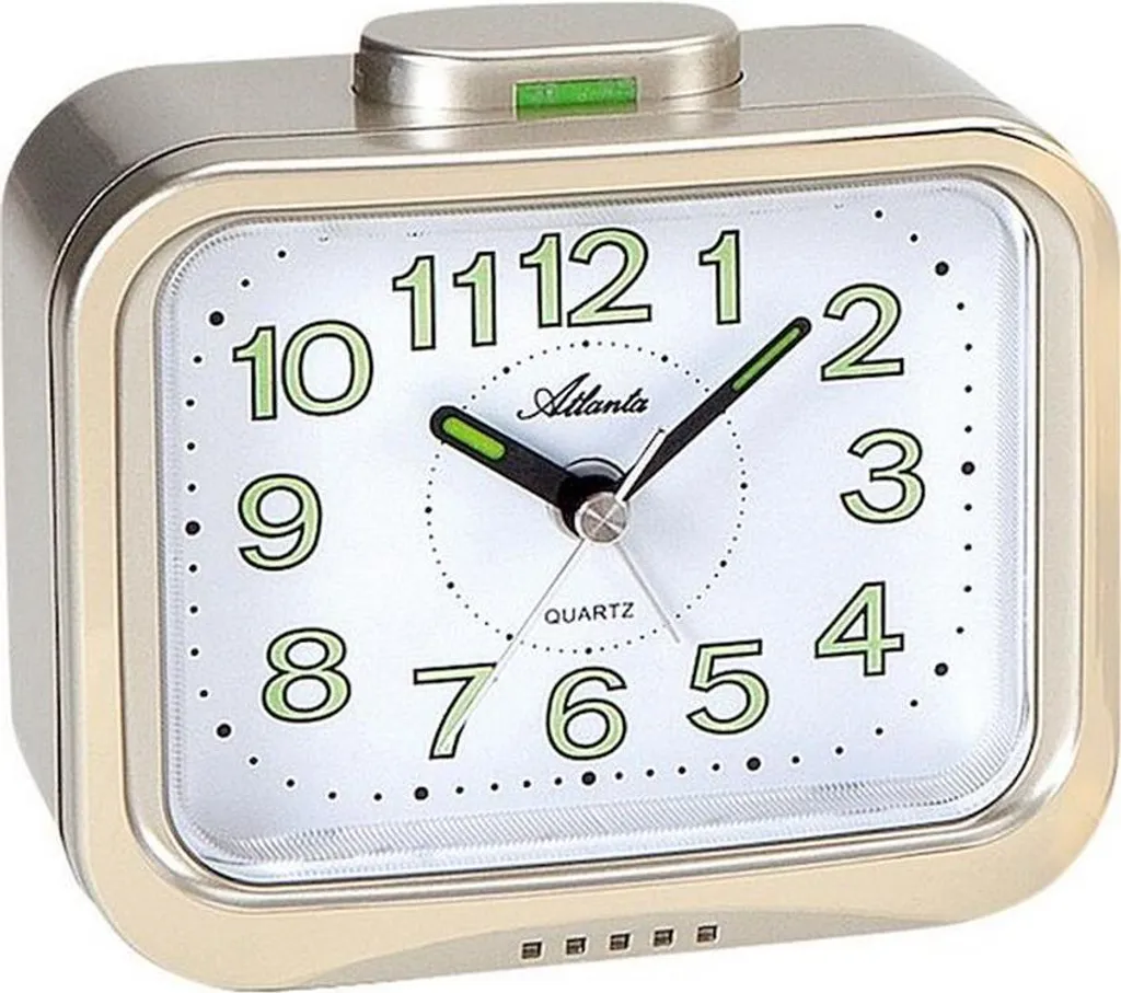 Atlanta montre 1940-9 : Réveil classique à quartz pour un réveil fiable