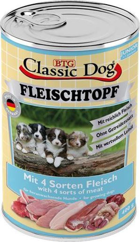 Classic Dog Fleischtopf Junior 400g