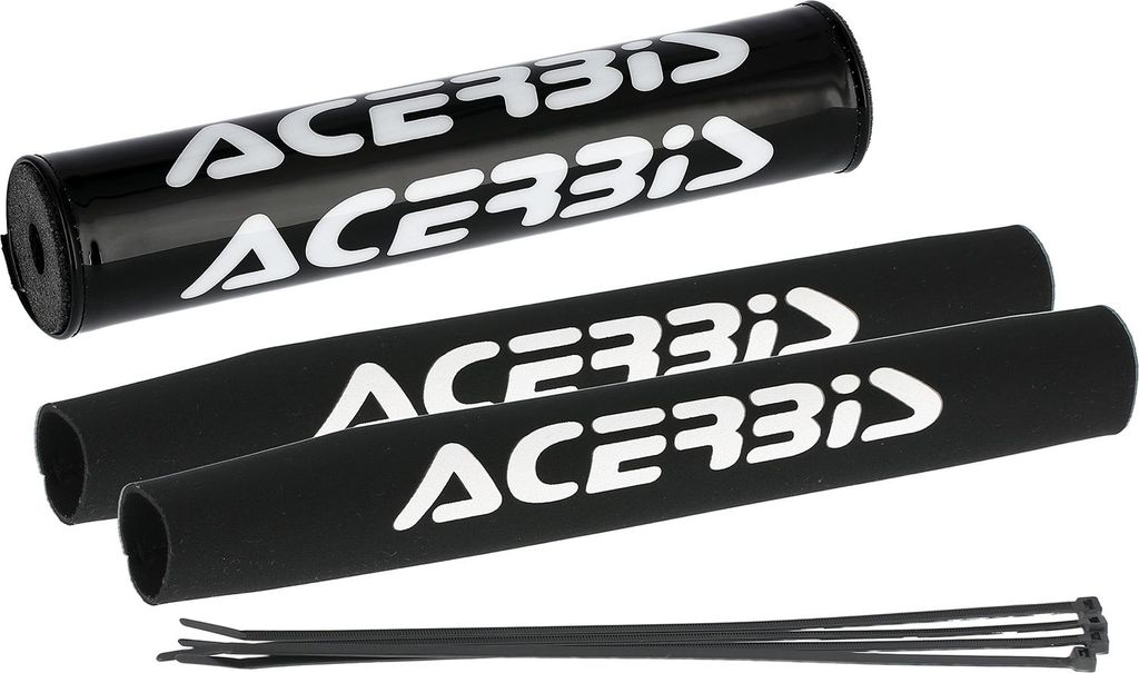 Set: Acerbis Gabelprotektoren + Lenkerschutzpolster