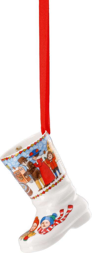 Hutschenreuther 02249-722738-27830, Weihnachtsbaumschmuck, Porzellan, 75 mm