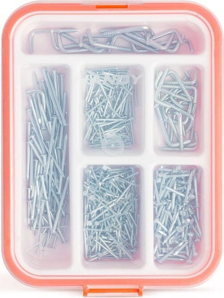 HANDY - Flachkopfnägel-Set - Sortiment - 475-tlg