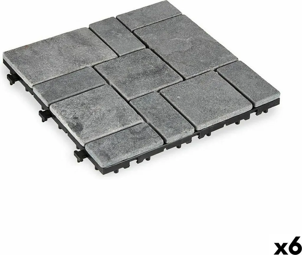 Piastrella Ibergarden TTS11P-GY Grigio Pietra 30x30 cm 6 Pezzi Offerta