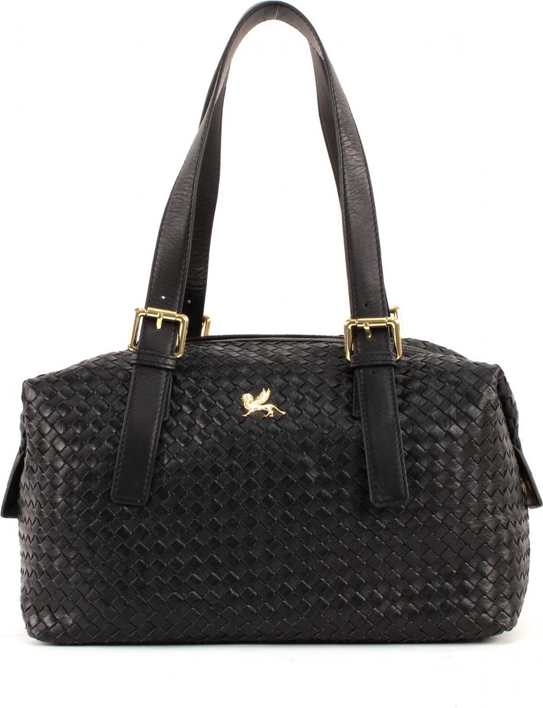 Mano Forte Bowling Tasche M19433Bk Schwarz , Kalbnappa