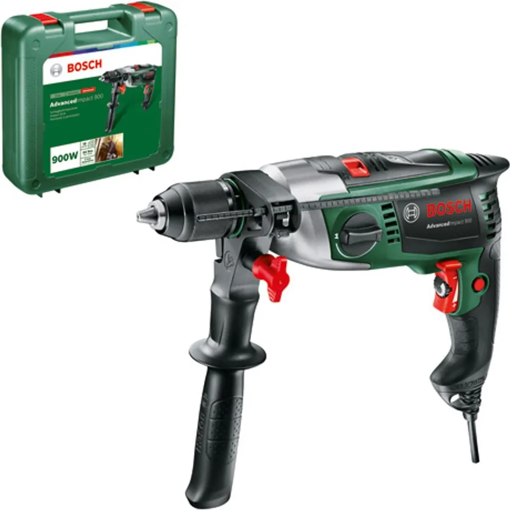 Bosch AdvancedImpact 900 Perceuse à percussion 2850 RPM Noir et Vert - 5