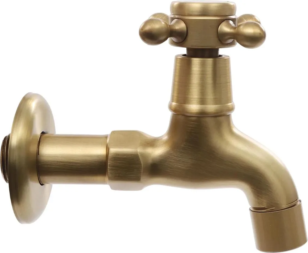 Robinet lavabo or anti-corrosion en cuivre et laiton valve haute qualité