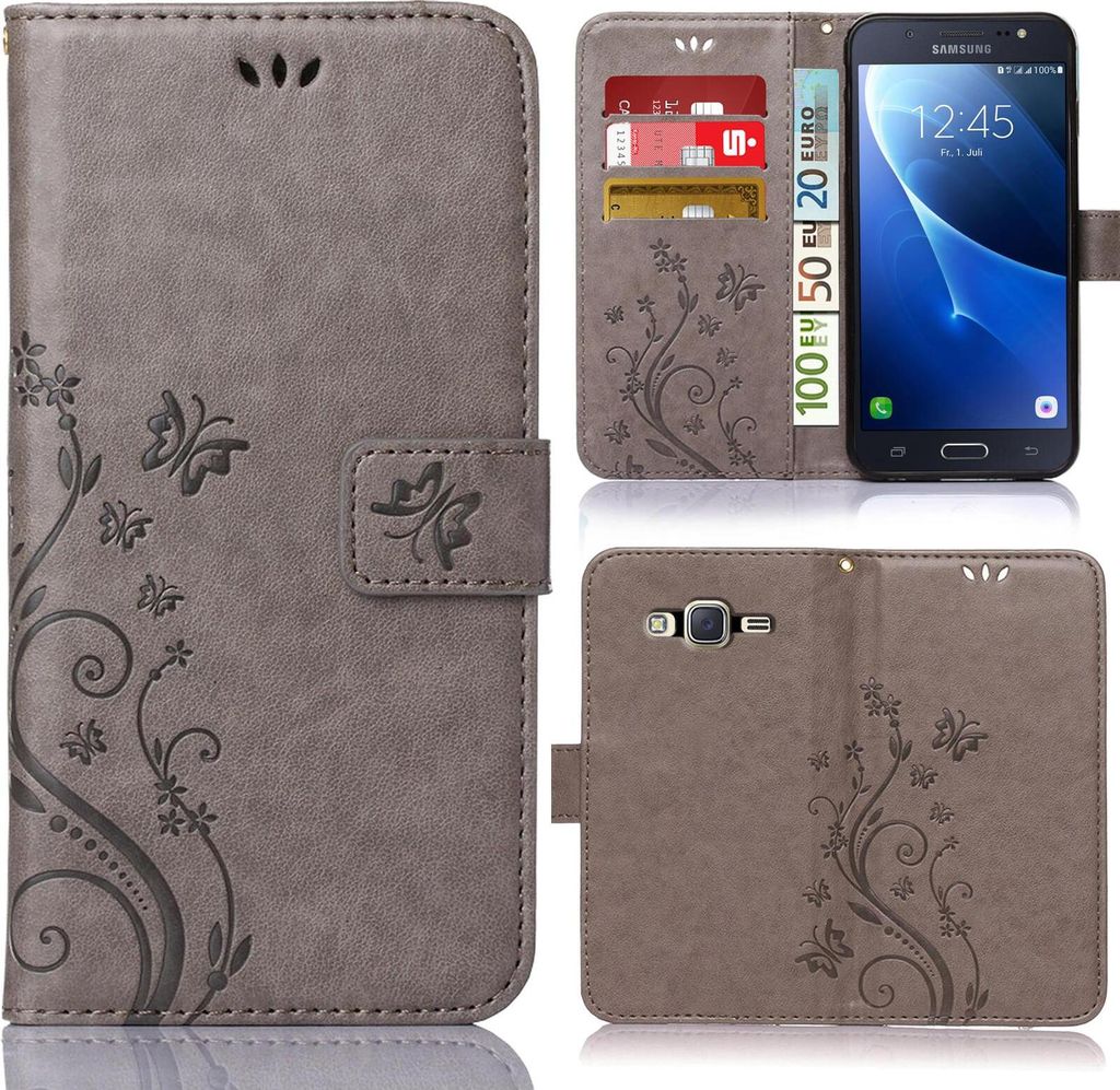 Handy Tasche für Samsung Galaxy J5 Schutz Hülle Handyhülle Produktbild 