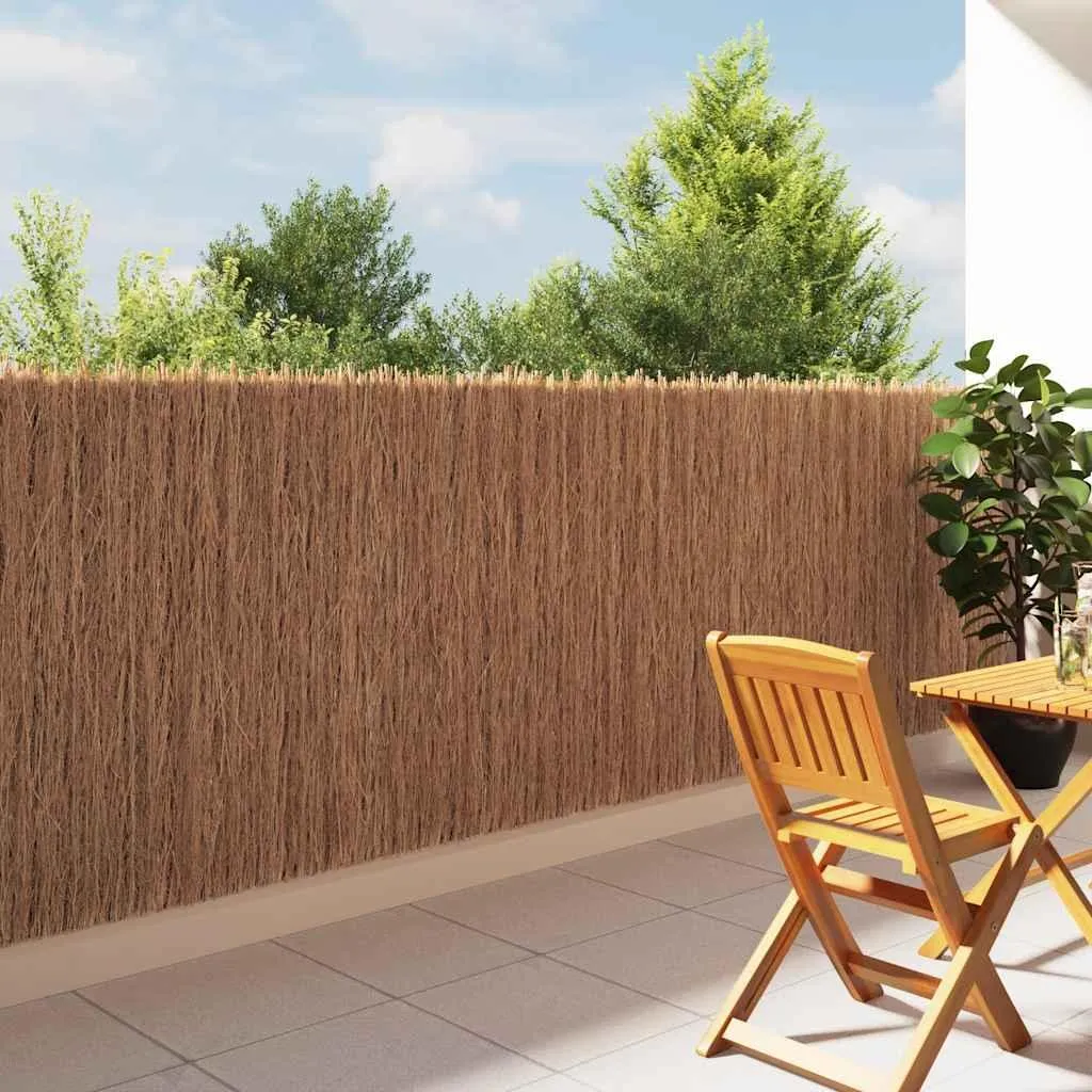 Clôture brindilles 600x100 cm brise-vue naturel résistant vidaXL bois