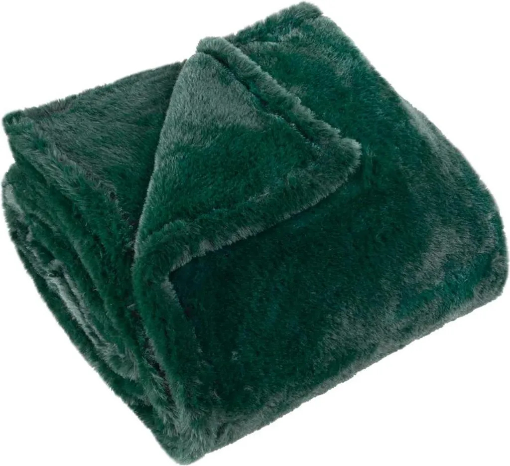 Jeté de Lit Vert Aiguille 130x180 pour Soirées Hivernales au Chaud