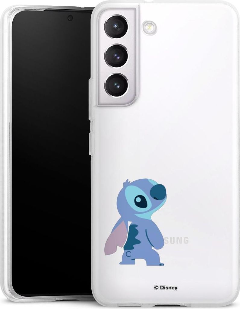 DeinDesign Handyhülle für Samsung Galaxy S22 Silikon Hülle Case Smartphone Schutzhülle Disney Fanartikel Lilo & Stitch