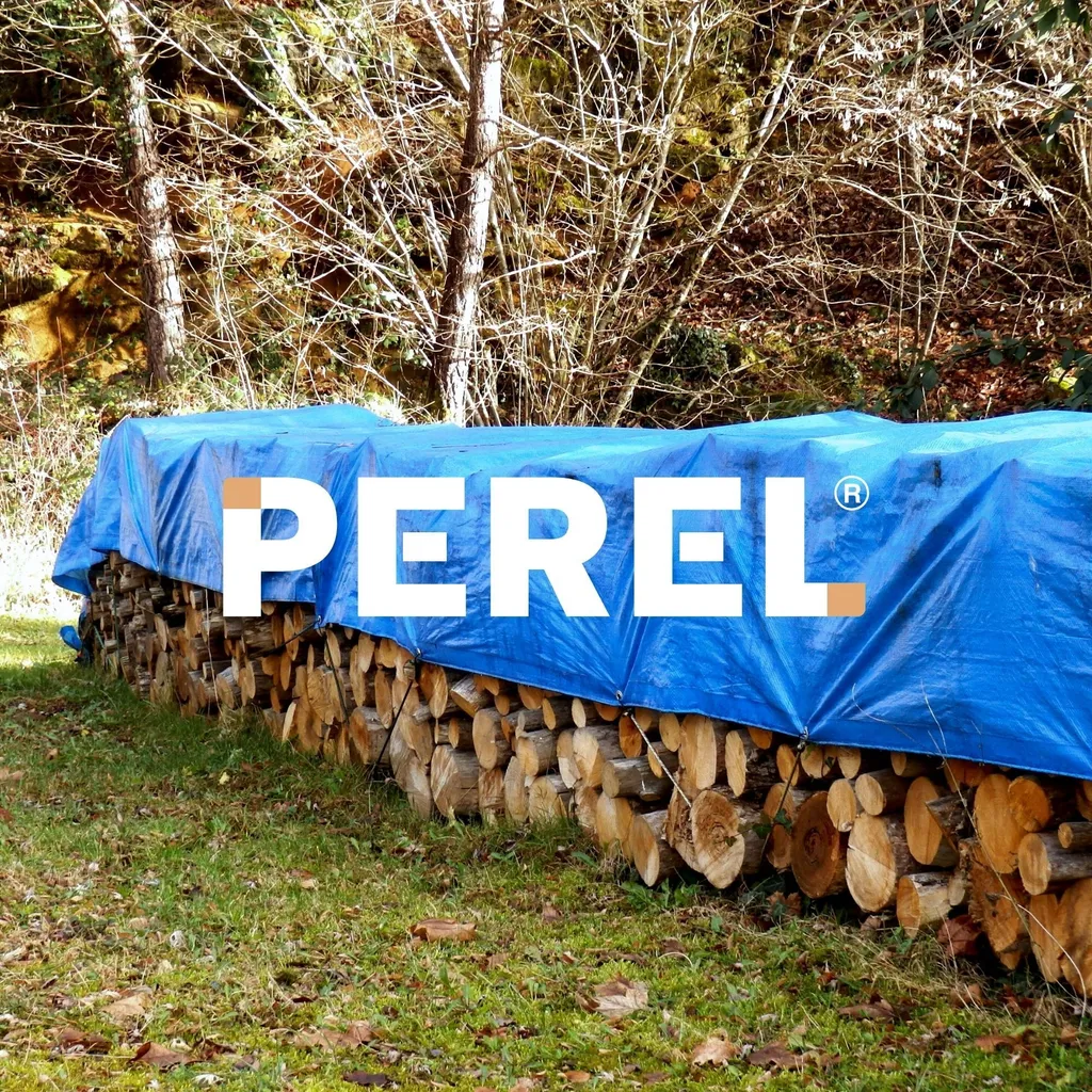 Bâche indéchirable 5x5 mètres avec oeillets - Protection grand format - 3