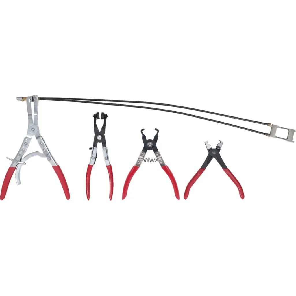KS Tools 115.1104 Set Pinze per Sistemi di Raffreddamento Auto