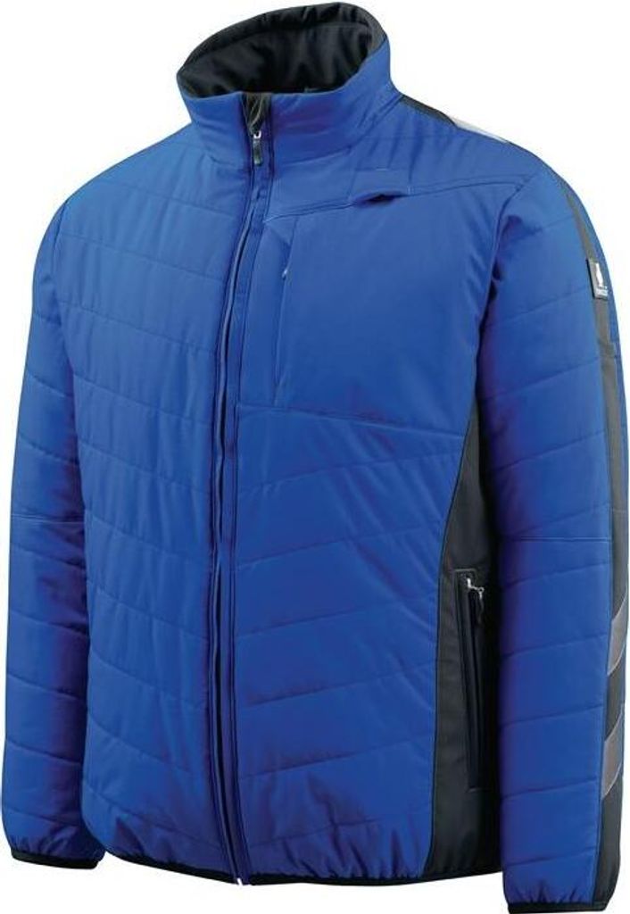 Thermojacke Erding Gr. XL kornblau/schwarzblau 100%PES Mascot