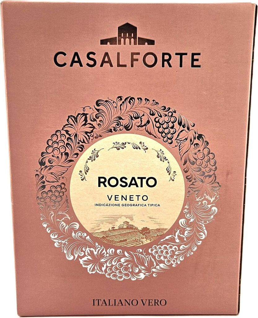 Casalforte Rosato Veneto IGT 12% Vol. 3 l. BIB Produktbild 