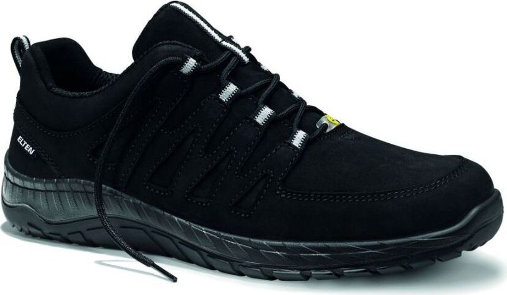 ELTEN Berufsschuh MADDOX black leather Low ESD O2 929563