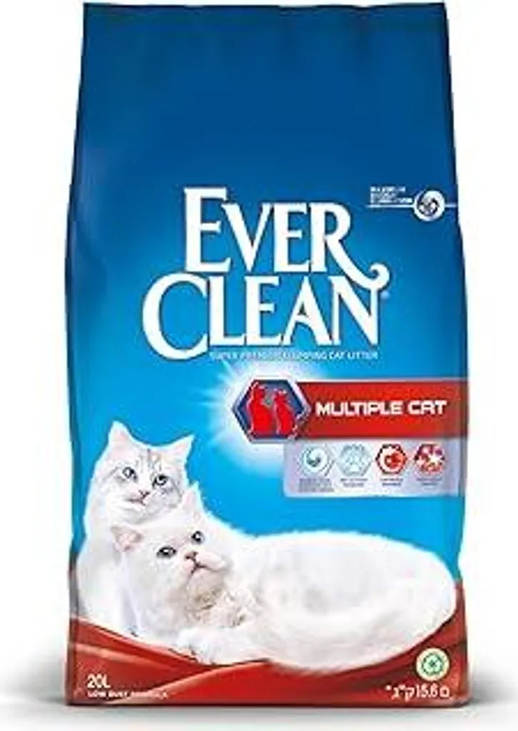 Ever Clean Lettiera Gatti Multipli 20L - Sconto Formato Famiglia