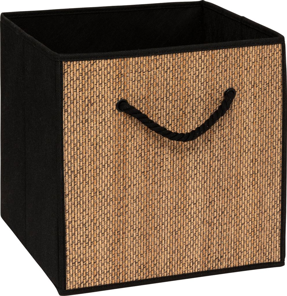 Textilní kontejner na uchovávání STEMY, s úchytem, 31 x 31 Obrázek produktu 