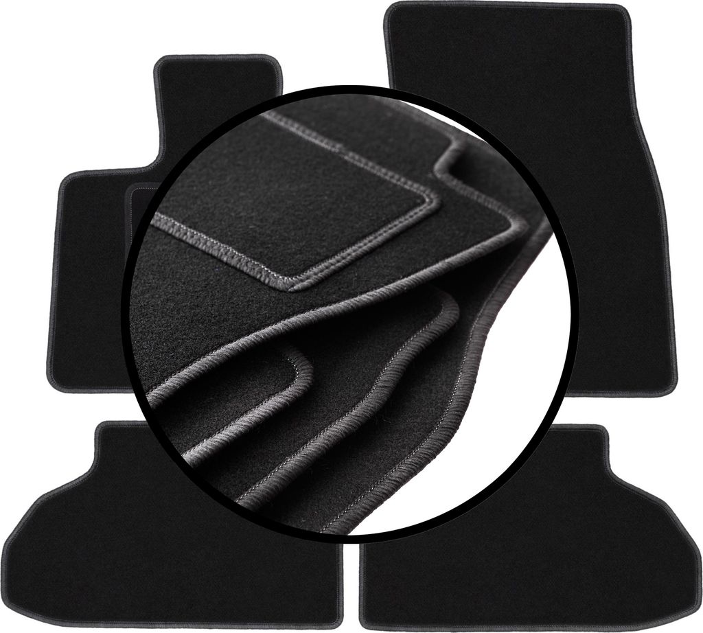 Komplettset Veloursmatten für: BMW X6 F16 SUV (2014-)