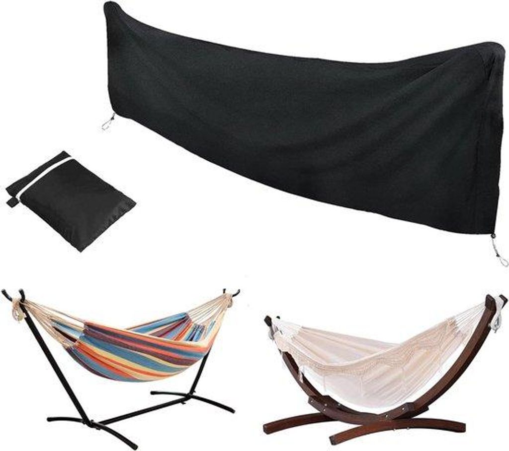 Wasserfeste Zeltabdeckung - Schutz vor Regen und Sonne - Ein Stück - Schwarz - Schweres Gewicht 420D Oxford Tuch