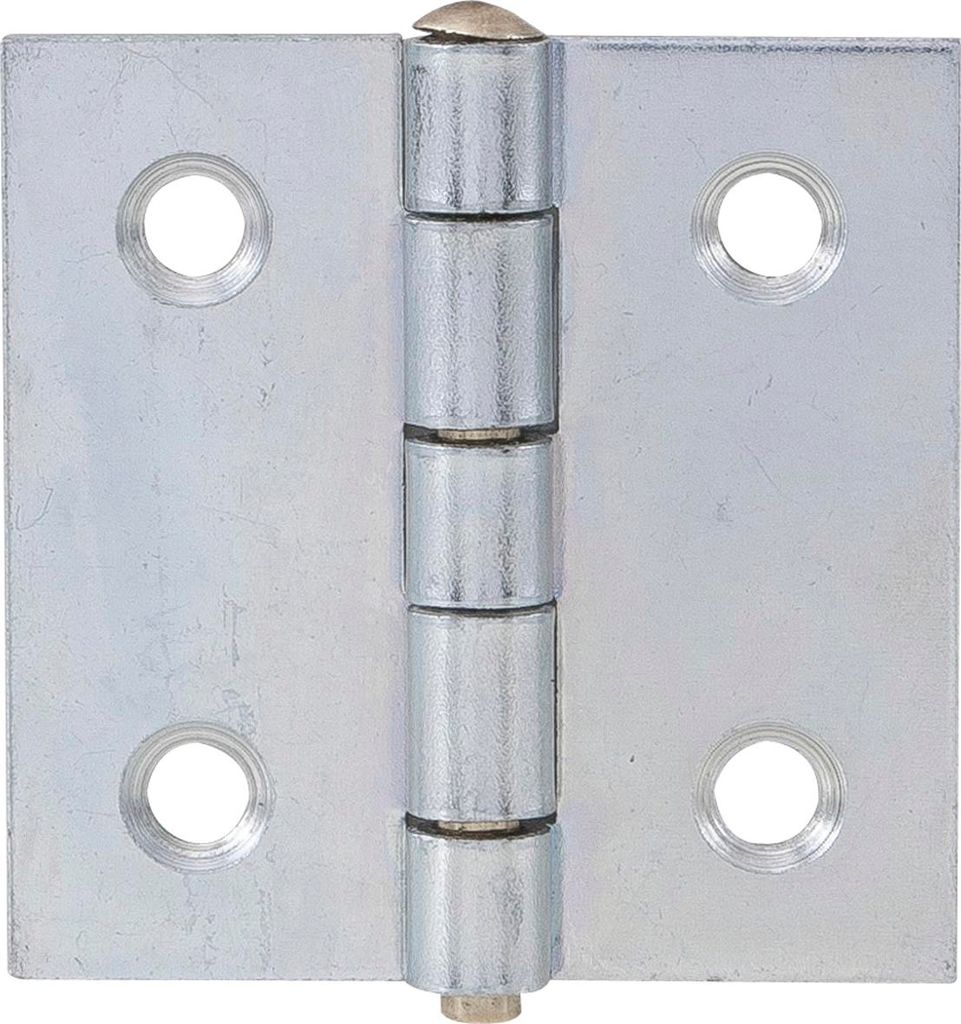 POHL Scharnier quadratisch Stift lose 50 x 50 mm, Stahl verzinkt