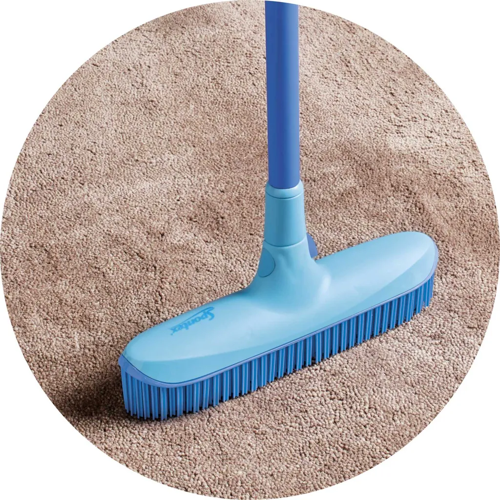 Brosse Pivotante Spontex Catch & Clean avec Picots Caoutchouc Gris