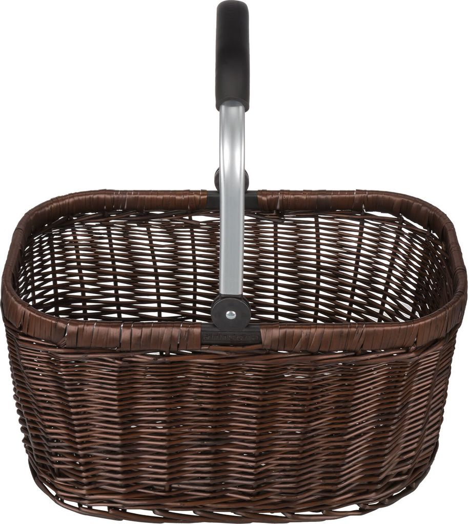 anndora Einkafskorb geflochtene Weide mit 180° klappbarer Produktbild 4