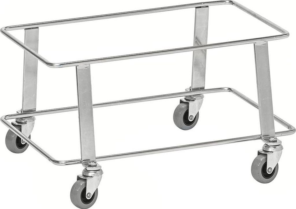 Einkaufskorb Sammelwagen 430 x 285 x 285 mm - verzinkt