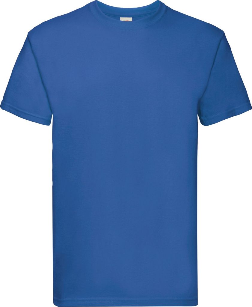 Fruit of the Loom - "Super Premium" T-Shirt für Herren/Damen Uni PC5963 (L) (Königsblau)