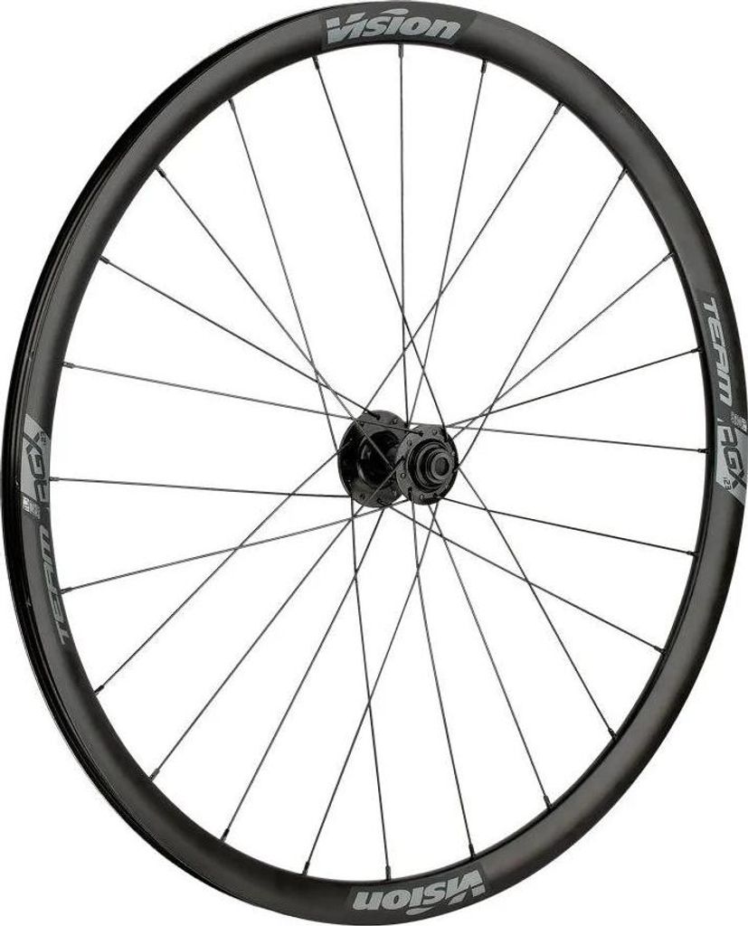 Vision Team Agx I23 Cl Disc Rennrad Laufradsatz Schwarz 12 x 100 / 12 x 142 mm / Shimano/Sram HG Schwarz 12 x 100 / 12 x 142 mm