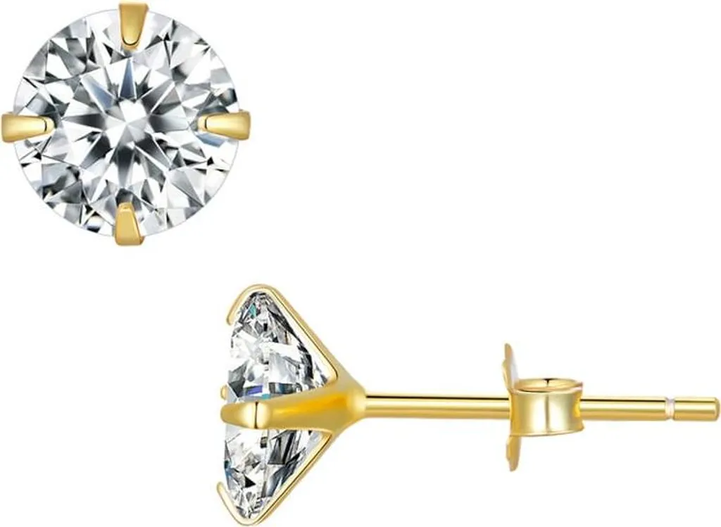 Orecchini Argento 925 Zirconi 5mm | Un Regalo Indimenticabile