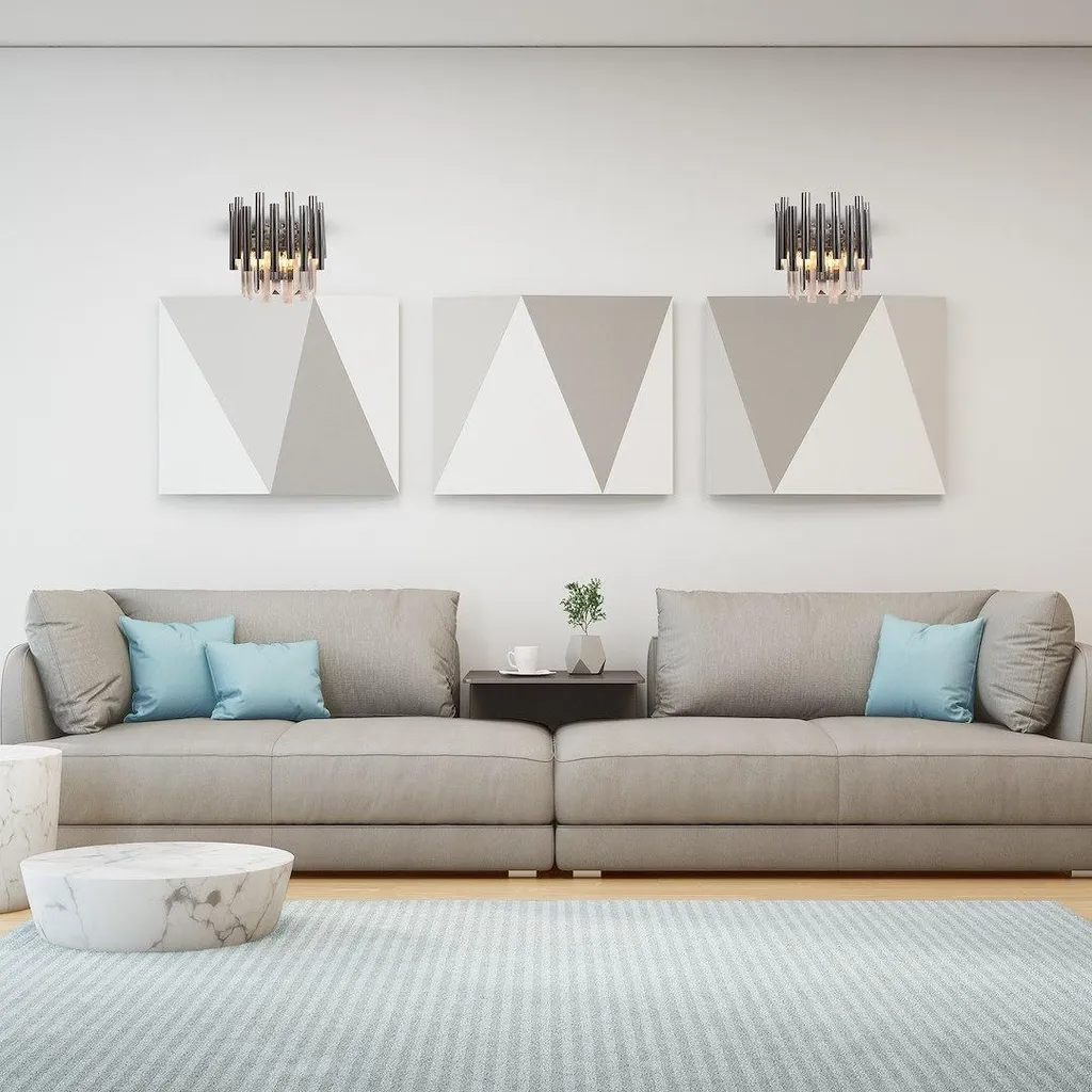 Applique murale Madison Chrome 2xE14 : solution éclairage chic et compact