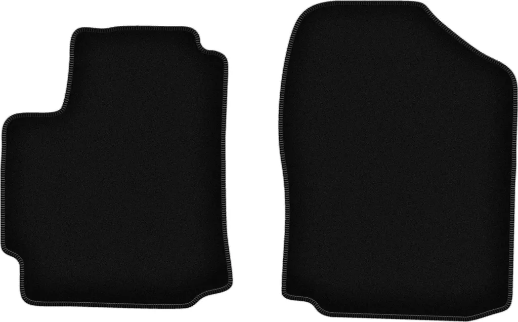 Tappetini Neri per Daihatsu Sirion III Hatchback - Velluto Elegance