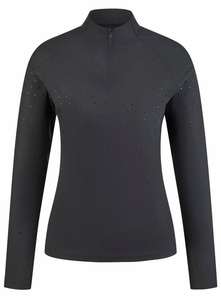 Pikeur Damen Shirts Function Zip Shirt black Selection FS 2026, Größe:44