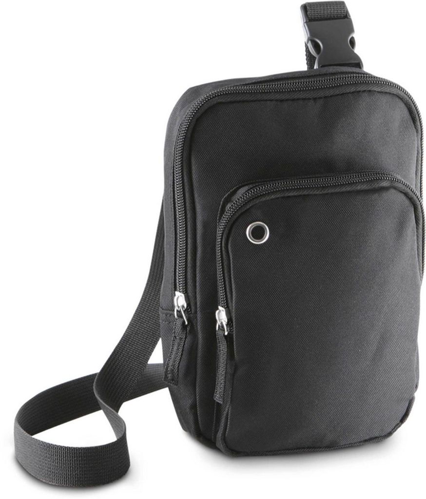 Kimood Schultertasche Handtasche Shoulder Bag Umhängetasche Tasche, Größe:U, Farbe:Schwarz