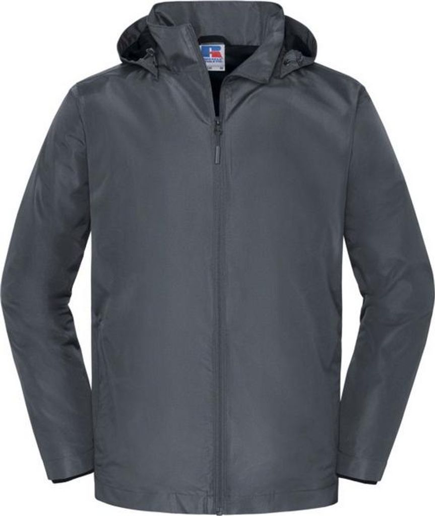 Russell Collection - "Essential" Shelljacke für Herren, Wetterfest RW11272 (XL) (Eisengrau)