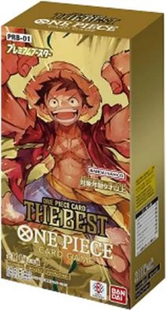 One Piece The Best Booster Box Japonais : Cartes Certifiées Originales