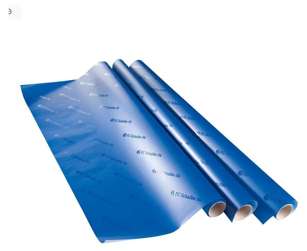 FC Schalke 04 S04 Geschenkpapier Produktbild 