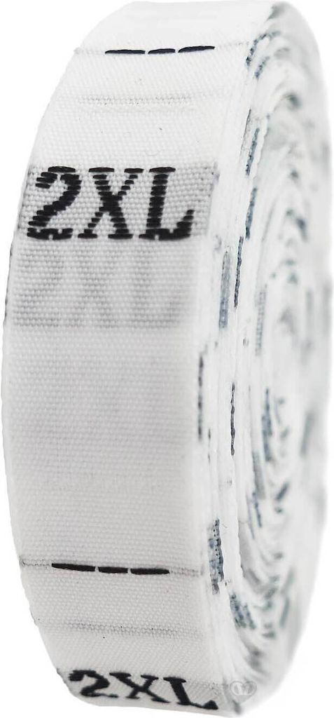 300 Größen-Etiketten Kleidergrößen Textiletiketten Labels 40x10mm Variantenwahl