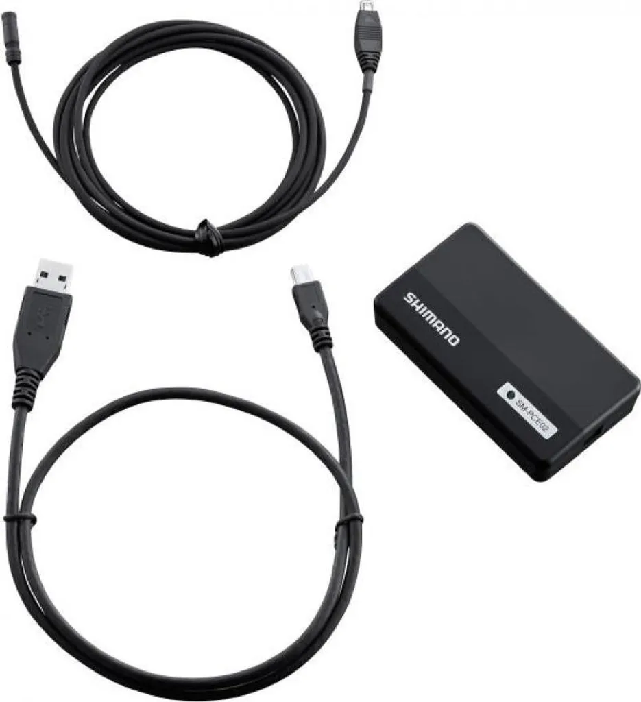Kit Shimano SM-PCE02 E-Tube 4 Go avec fonctions de réglage pour Di2