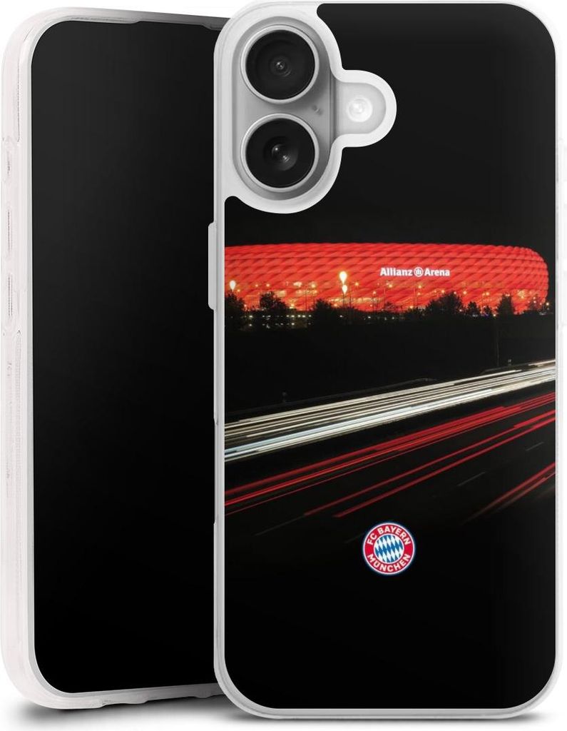 DeinDesign Handyhülle für Apple iPhone 17 Silikon Hülle Case Smartphone Schutzhülle FC Bayern München FCB Stadion