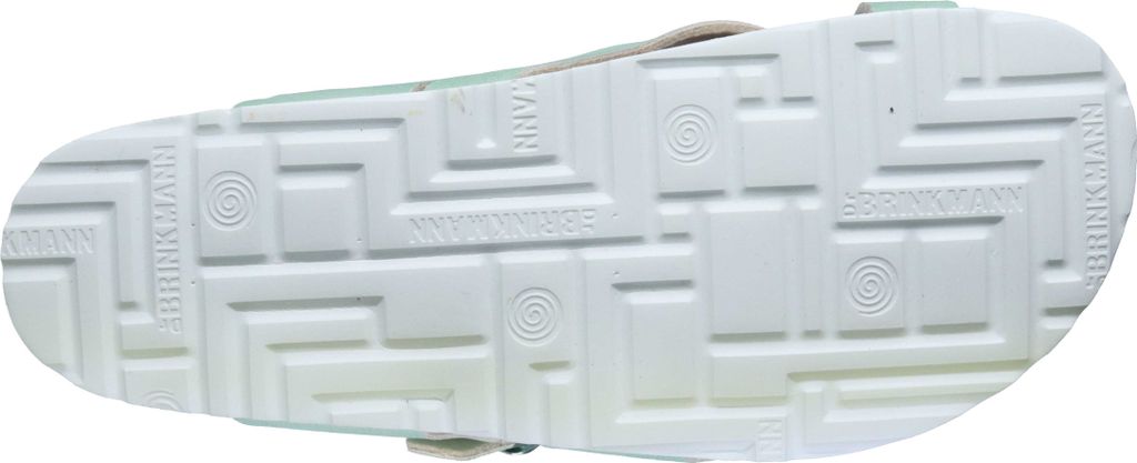 Dr. Brinkmann Damen Pantolette Zehentrenner ergonomisch, Größe:38 EU, Farbe:Grün
