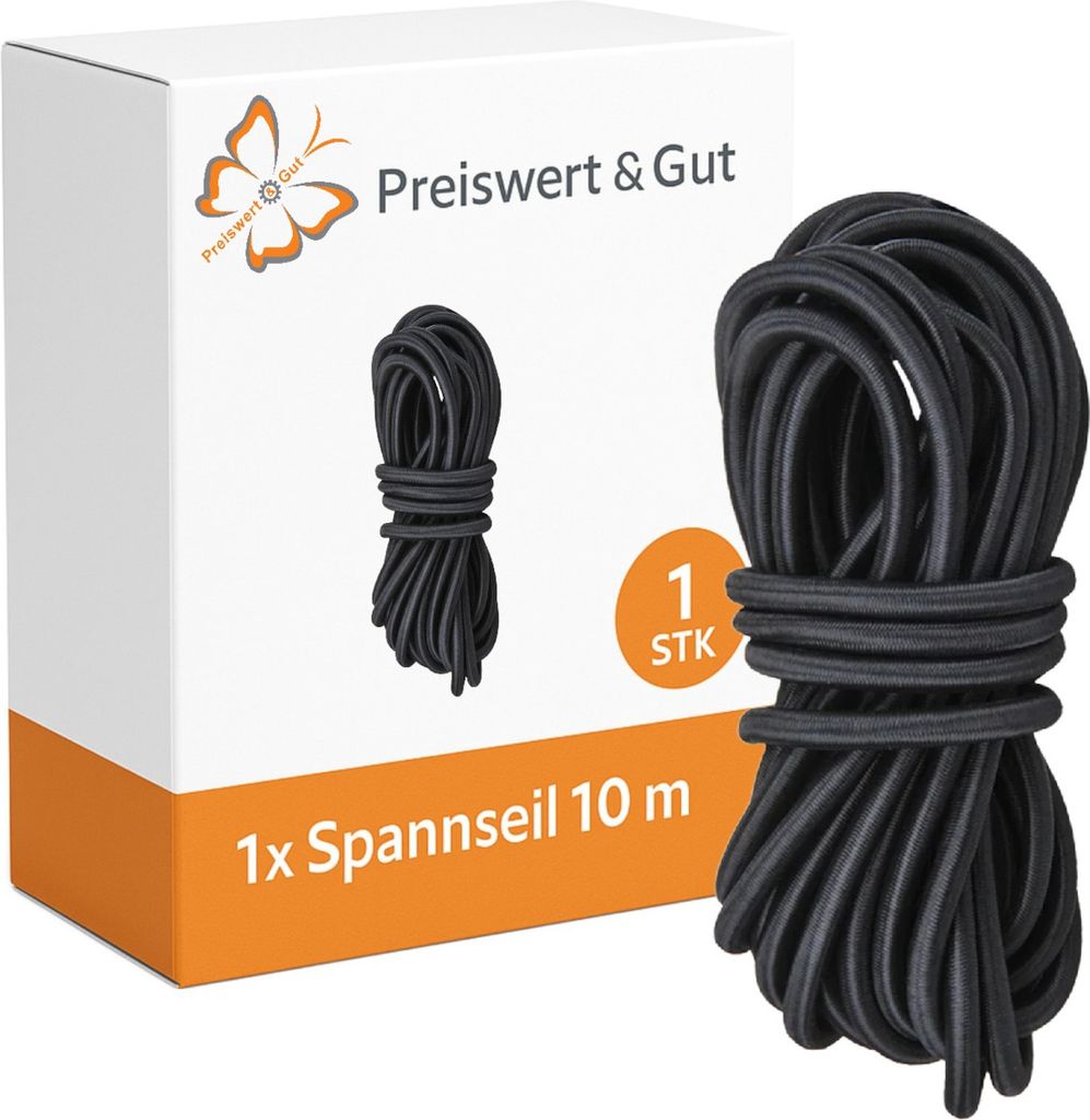 Spanngummi oder Spannseil L10m Anhängernetz und Abdeckung Produktbild 