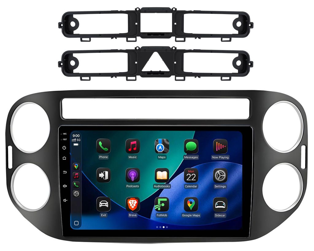 Android autorádio 64 GB pre VW Tiguan 2007–2016 Carplay Obrázok produktu 