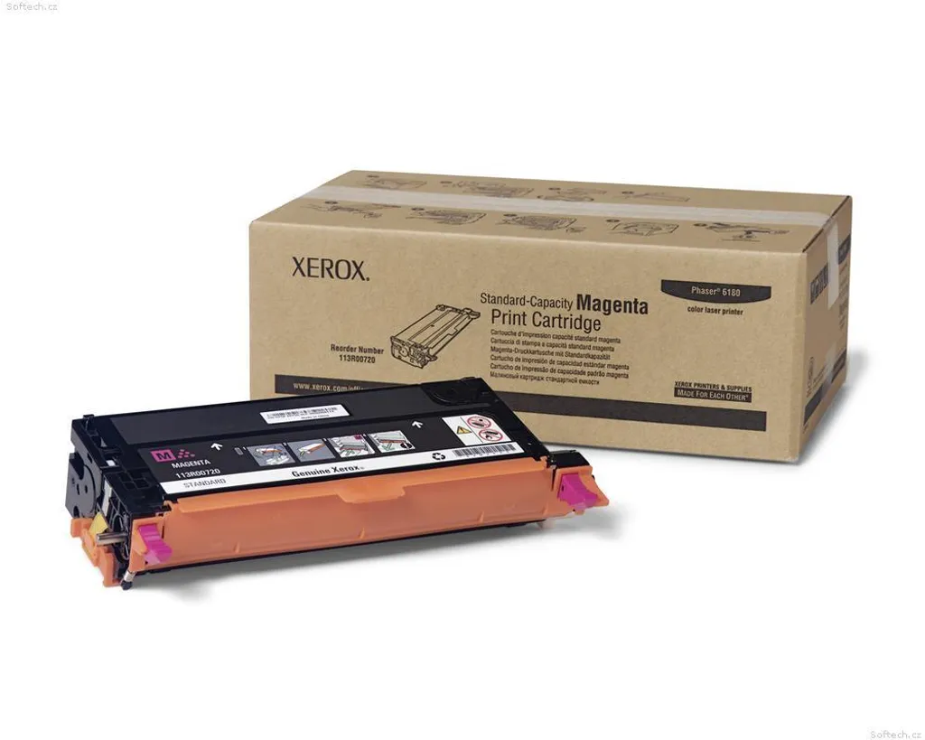 Cartouche Toner Xerox 113R00720 Magenta : Évitez les Traces et Coulures
